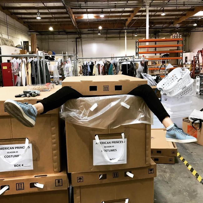 Atau kartus di tempat kerja dapat dimanfaatkan. Foto: Instagram @danngnat