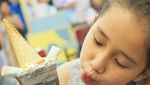 Gemasnya! Anak SD yang Doyan Makan Ini Bikin Ngiler Netizen