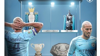 City masih harus berjuang keras meraih trofi Liga Champions untuk pertama kalinya. Foto: Twitter