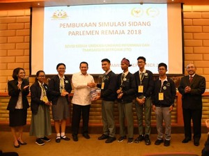 Ingin Milenial Melek Politik, DPR Gelar Parlemen Remaja 2018