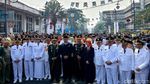 Potret Historical Walk Ridwan Kamil dan 6 Kepala Daerah Jabar