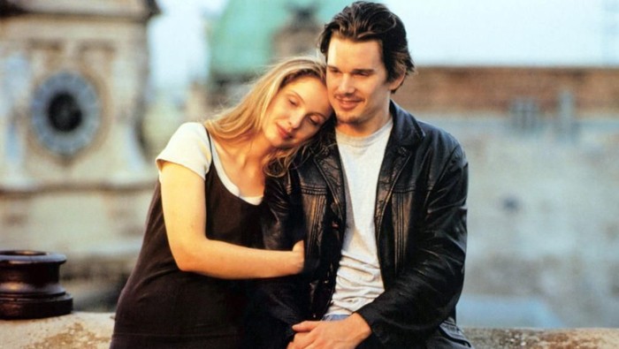 BEFORE SUNRISE, Julie Delpy, Ethan Hawke, 1995, (c) Columbia