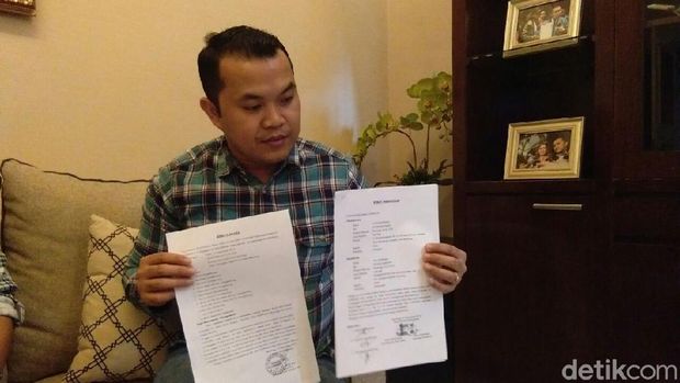 Pak Eko juga mengirim surat ke Presiden Jokowi.