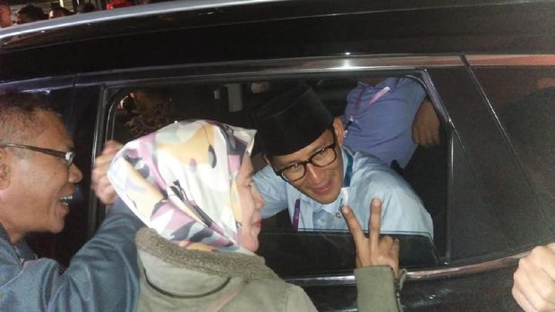 Sandiaga ke Relawan Usai Pengundian Nomor Urut: Are You Ready?