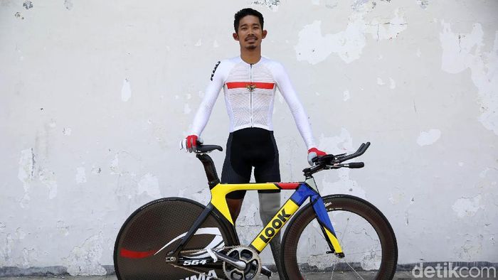 M Fadli antusias menghadapi Asian Para Games 2018. (Agung Pambudhy/detikSport) M Fadli antusias menghadapi Asian Para Games 2018. (Agung Pambudhy/detikSport)