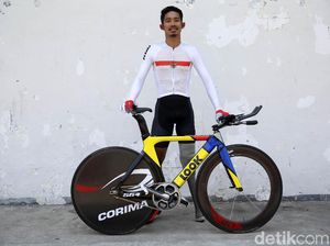 M Fadli, Atlet Balap Sepeda Siap Melesat di Asian Para Games