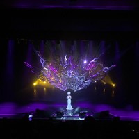 Aksesori mengagumkan Rinaldy sebagai paduan gaun karya Didi Budiardjo. Foto: Dyah Paramita Saraswati