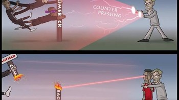 Meme yang menggambarkan kekuatan satu matanya itu pun langsung bermunculan. Foto: Twitter/ZEZO_CARTOONS