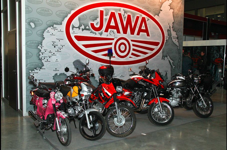 Motor asal Ceko bernama Jawa