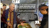 Lulusan Pendidikan Bahasa Inggris di IKIP Bandung ini juga pernah memposting foto saat jajan kue serabi. Dalam foto ini ia juga membubuhkan kalimat motivasi. Foto: instagram @enggartiastolukita