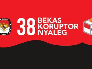 Catat! Ini 38 Caleg Eks Napi Korupsi