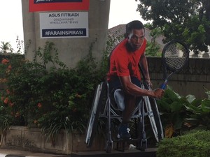 Keren! Ada Sosialisasi Asian Para Games via Trick Art 3D