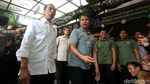 Jelang Pengundian Nomor Urut, Jokowi Makan Siang di Restoran Jawa