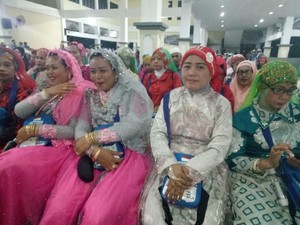Tampilan Cetar Jemaah Haji Sulsel Saat Pulang Sudah Jadi Tradisi