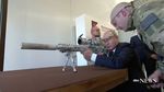 Potret Presiden Vladimir Putin Pose dengan Senjata Sniper Baru