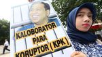 Aksi Demo Tolak Sel Mewah untuk Koruptor