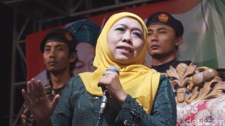 Khofifah Tolak Jadi Tim Kampanye Jokowi-Maruf Amin di Jatim Khofifah Tolak Jadi Tim Kampanye Jokowi-Maruf Amin di Jatim