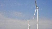 PLTB Tolo I Jeneponto memiliki kapasitas 72 megawatt (MW). Kebun angin ini bagian dari proyek percepatan pembangunan pembangkit 35.000 MW.Foto: Dok. Kementerian ESDM