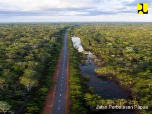 Bangga! Jalan Perbatasan di Kalimantan, NTT, dan Papua Dibangun