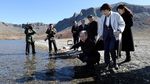 Saat Kim Jong-Un dan Moon Jae-In Ada di Danau Surga