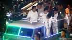 Menuju KPU, Jokowi-Maruf Amin Naik Land Rover Rias