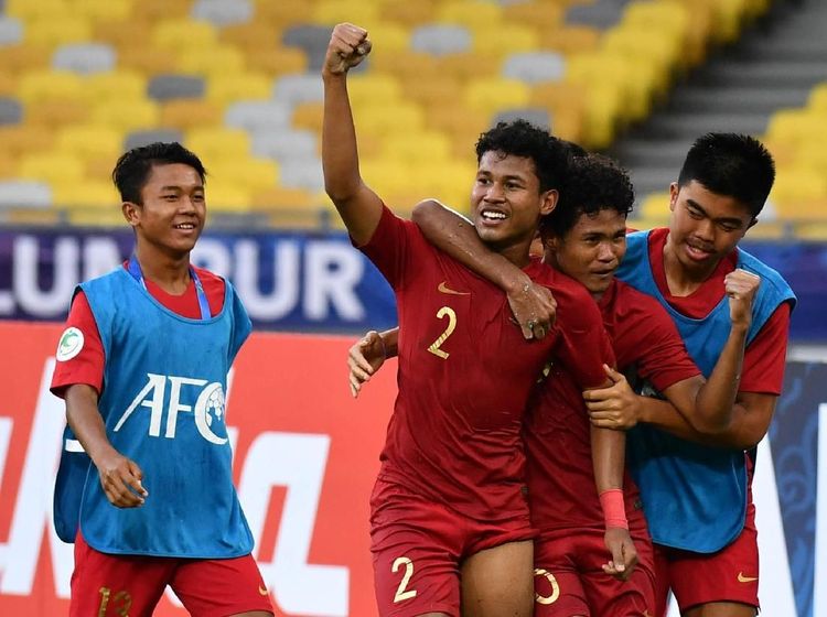 Si Kembar Bagas-Bagus Cetak Gol, Indonesia Kalahkan Iran