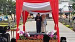 Sertijab Wali Kota Bandung, Ridwan Kamil Diarak di Atas Sepeda