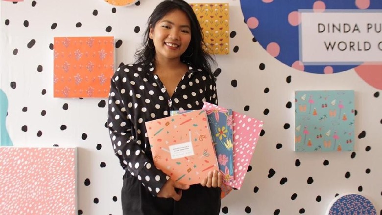 Kreasi Dinda Puspitasari di Buku World of Pattern Kreasi Dinda Puspitasari di Buku World of Pattern