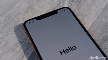 iPhone XS Max memakai Super Retina dengan resolusi dan kerapatan pixel yang sama dengan iPhone XS yakni 2436 x 1125 dan kerapatan pixel 458 ppi. Foto: detikINET/Adi Fida Rahman
