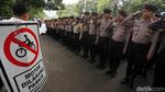 Ribuan Aparat Amankan Pengundian Nomor Urut Capres di KPU