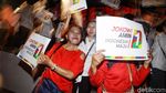 Hebohnya Pendukung Saat Jokowi Dapat Nomor Urut 1