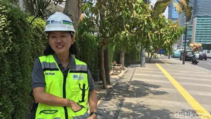 Direktur Konstruksi MRT Jakarta Silvia Halim
