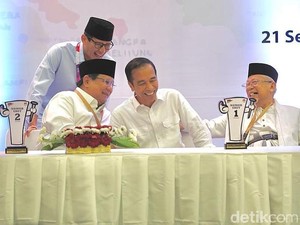 Gempa dan Kesepakatan Tim Jokowi dan Prabowo Setop Kampanye