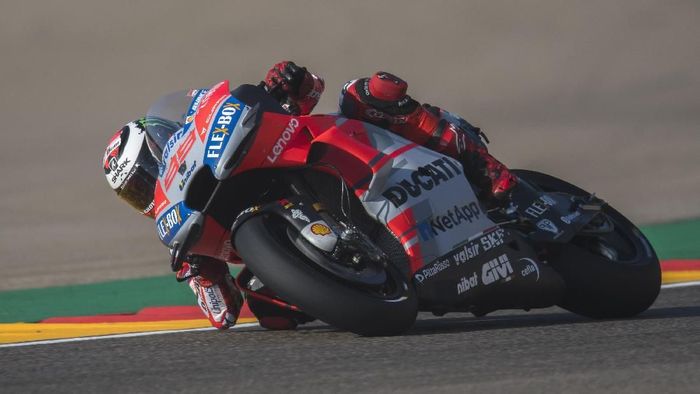 Jorge Lorenzo pole di kualifikasi MotoGP Aragon 2018. (Foto: Mirco Lazzari gp/Getty Images) Jorge Lorenzo pole di kualifikasi MotoGP Aragon 2018. (Foto: Mirco Lazzari gp/Getty Images)