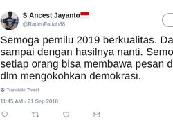 Ramai-ramai Tebar Kedamaian Jelang Pilpres 2019