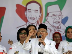 Ungkapan Bangga Maruf Amin Dampingi Jokowi