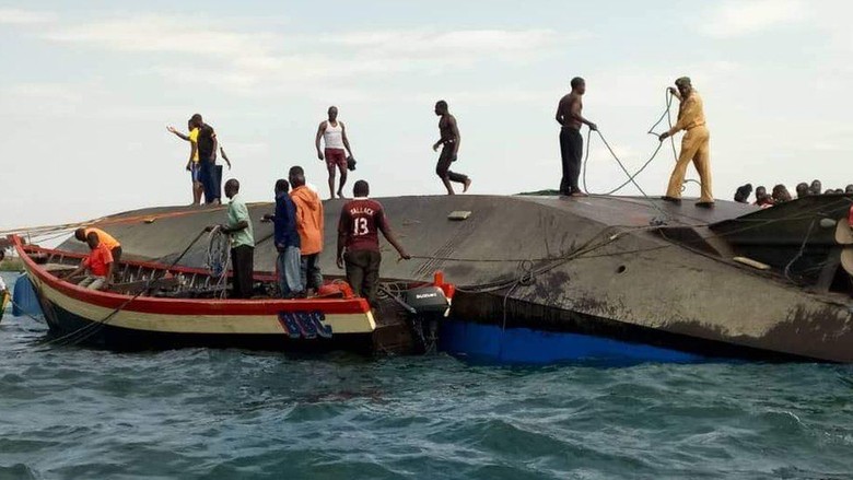 Kapal Feri Tenggelam di Danau Victoria, 126 Orang Meninggal Dunia Kapal Feri Tenggelam di Danau Victoria, 126 Orang Meninggal Dunia
