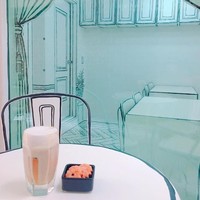 Menu lainnya ada croissant, chocolate latte  green tea latte juga vanilla cafe latte. (Foto: Instagram/@ynd239.20_cafe)