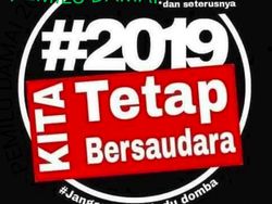 Ramai-ramai Tebar Kedamaian Jelang Pilpres 2019