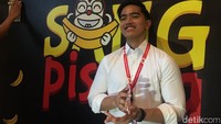 Kaesang mengaku akan terus berinovasi dengan produk Sang Pisang. Bulan depan ia akan mengeluarkan varian minuman berbahan pisang. Foto: Detikfood