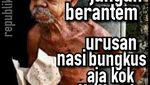 Bukan Kenyang, 10 Meme Nasi Bungkus Ini Malah Bikin Dahi Berkerut