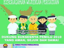 Ramai-ramai Tebar Kedamaian Jelang Pilpres 2019
