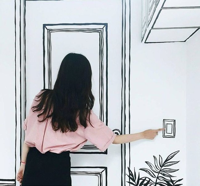 Jadi kalau kamu ada rencana jalan-jalan ke Seoul, jangan lewatkan mampir ke Yeonnam-dong untuk merasakan sendiri serunya makan di kafe unik ini. (Foto: Instagram/@ynd239.20_cafe)