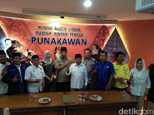 Daftar ke KPU, Timses Prabowo-Sandi Jatim Diisi 2 Pensiunan Jenderal