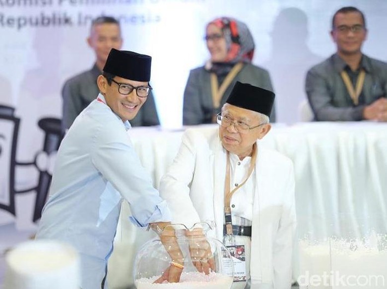 BPN Prabowo: Sandiaga Tak Khawatir Maruf Bawa Ayat di Panggung Debat BPN Prabowo: Sandiaga Tak Khawatir Maruf Bawa Ayat di Panggung Debat