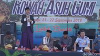 Bupati Lombok Barat, Fauzan Khalid saat memberikan kata sambutan
