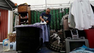 Mengintip Warga Meksiko Bertahan Hidup Pasca Gempa 2017