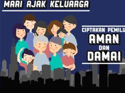 Ramai-ramai Tebar Kedamaian Jelang Pilpres 2019