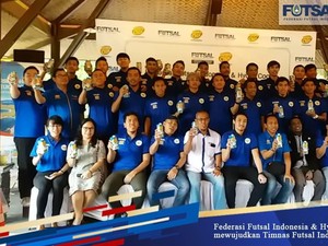 Sinergi Wonderful Indonesia dan Timnas Futsal untuk Mendunia
