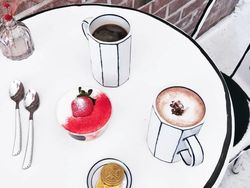 Kafe Ini Instagrammable Banget, Serasa Masuk Dunia Kartun